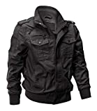 EKLENTSON Tactical Jackets for Men Casual Outdoor Jacket Men Winter Jacket Men Military Jacket Lightweight