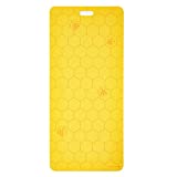 MERRITHEW Kids Yoga and Exercise Mat, Bee Happy (Yellow) 0.15 inch / 4 mm