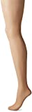 CK Women's Matte Ultra Sheer Pantyhose with Control Top, Nude, Size C