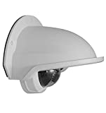 SDS DS-1250ZJ Universal Sun Rain Shade Camera Cover Shield Cover Shield for Nest/Ring/Arlo/Dome/Bullet Outdoor Camera (1 Pack, White)