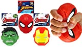 JA-RU Marvel Avengers Stretchy Squishy Stress Ball (3 Units Assorted) Superheroes Hulk Spiderman & Iron Man Stretchy Fidget Toy Hand Therapy Birthday Supplies for Kids. Stocking Stuffers ABC-6808-3