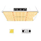 Spider Farmer 2023 New SF1000 LED Grow Light with Samsung LM301B Diodes & Dimmable Lighting Full Spectrum Grow Light for Indoor Plants Veg Bloom Growing Lamps for 3x3/2x2 Grow Tent 2.5 umol/J