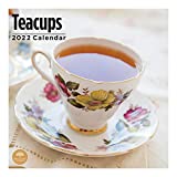 2022 Teacups Wall Calendar by Bright Day, 12 x 12 Inch, Beautiful Tea Coffee Drink