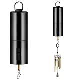 Hanging Black Rotating Motor Wind Spinner Motor Mobile Battery Operated Motor Multi-Purposes Rotatable Hook for Garden Decoration Accessory Supplies (1)