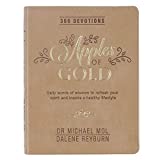 Apples of Gold 366 Daily Devotions for Women to Refresh Your Spirit, Taupe Faux Leather