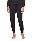 Calvin Klein Women's CK One Cotton Jogger Sweatpants, Black Leopard, M