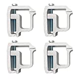 Fivepine 4Pcs Universal Truck Topper Clamp Camper Shell mounting Clamps Fit for Toyota Ford Dodge Chevy