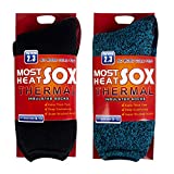 Winter Thermal Socks, Ultra Thick Warm Insulated Heavy Crew Socks for Cold Weather