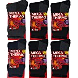6 Pairs Warm Thermal Socks for Men and Women Extreme Cold Weather Winter Wear Insulated Heavy Boot Socks for Hunting Skiing Snow Etc