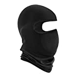 Balaclava for Men &Women,Adjustable Ski Face Mask,Winter Face Cover Black