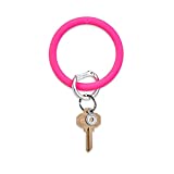 Oventure, The Original Bracelet Keychain, Silicone Big O Key Ring - Tickled Pink