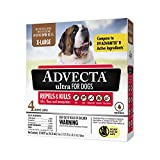 Advecta Ultra Flea and Tick Topical Treatment, Flea and Tick Control for Dogs, X-Large over 50lbs, 4 Month Supply