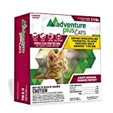 Adventure Plus Flea Prevention for Cats - Topical Flea Treatment for Cats (5-9 lbs) (Pack of 4)