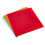 Cast Acrylic Sheet, 6 Translucent Colors (12 x 12 in, 6 Pack)