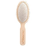 Chris Christensen Dog Brush, 27 mm Oval Pin Brush, Original Series, Groom Like a Professional, Stainless Steel Pins, Lightweight Beech Wood Body , Ground and Polished Tips