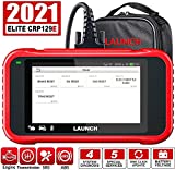 LAUNCH OBD2 Scanner-2021 New CRP129E Scan Tool for TCM Eng ABS SRS Code Reader, Oil/EPB/TPMS/SAS/Throttle Body Reset Diagnostic Tool with Carry Bag, AutoVIN WiFi Update,Upgraded of CRP123