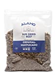 Alamo Sun Dried Beef Machacado/Shredded Beef Jerky- Carne Seca- Authentic Traditional Mexican Snack- Sugar Free- 20g Protein- Keto Friendly- 0 Carbs- No Preservatives - 16oz.