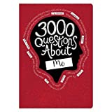 3000 Questions About Me Activity Journal - Piccadilly Multi-Colored