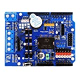 HiLetgo L298P DC Motor Drive Module L298P DC Motor Drive Shield H-Bridge Drive Expansion Board High-Power DC Stepper Motor Controller for Arduino