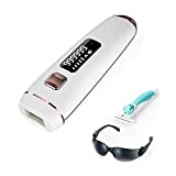 Laser Hair Removal for Women -IPL Hair Removal Device with SAFEST Cerificate PERMANENT Hair Removal System at Home Use Lazer Hair Remover Device with PREMIUM 999999 Flashes QUARTZ Lamp…