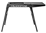Blackstone Universal Griddle Stand with Adjustable Leg and Side Shelf - Made to fit 17” or 22” Propane Table Top Griddle – Perfect Take Along Grill Accessories for Outdoor Cooking and Camping (Black)