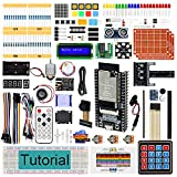 Freenove Ultimate Starter Kit for ESP32-WROVER (Included) (Compatible with Arduino IDE), Onboard Camera Wireless, Python C, 777-Page Detailed Tutorial, 240 Items, 123 Projects