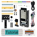 FREENOVE Basic Starter Kit for ESP32-WROVER (Included) (Compatible with Arduino IDE), Onboard Camera Wireless, Python C, 401-Page Detailed Tutorial, 141 Items, 61 Projects