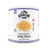 Augason Farms Freeze Dried Shredded Colby Cheese 30 oz #10 Can