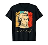 Wolfgang Amadeus Mozart Composer Musician Retro T shirt