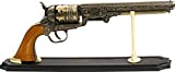 BladesUSA SMB-110 Decorative Western Revolver with Display Stand, 13-Inch Overall