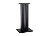 Monoprice Monolith Speaker Stands (Each), Black, 32 Inch