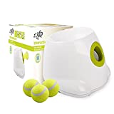 ALL FOR PAWS Dog Ball Launcher Automatic,Automatic Ball Launcher for Dogs,Ball Thrower for Dogs,Includes 3 Tennis Balls for Dogs