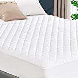 UNILIBRA Cal King Size Mattress Pad Deep Pocket, Breathable Quilted Fitted Mattress Protector Stretches up to 18 Inches, Ultra Soft Filling Mattress Cover for Cal King Size Bed