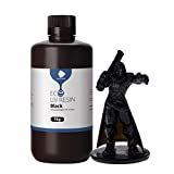 ANYCUBIC 3D Printer Resin, 405nm UV Plant-Based Rapid Resin, Low Odor, Photopolymer Resin for LCD 3D Printing, 1kg Black