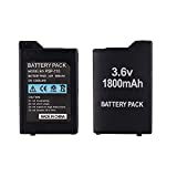 Duotipa Battery PSP-110 Compatible with Sony Fat PSP-110 PSP-1001 PSP 1000 Battery