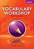 Vocabulary Workshop Enriched Edition Level F Grade 11 by Jerome Shostak (2012-05-03) (Original Version)
