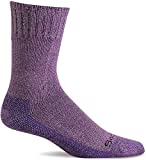 Sockwell Women's Big Easy Relaxed Fit Sock, Violet - S/M