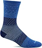 Sockwell Women's Plantar Ease Crew Sock, Bluestone - M/L