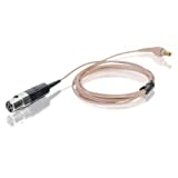 Countryman H6CABLETSL H6 Headset Snap-On Cable for Shure/Carvin/JTS/Trantec Transmitters (Tan)