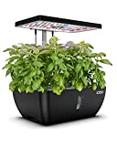 iDOO 12Pods Hydroponics Growing System with 6.5L Water Tank, Indoor Herb Garden Up to 14.5", Plants Germination Kit with Pump System, Fan, Grow Light for Home Kitchen Gardening Christmas Gifts