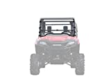 SuperATV Flip Down Windshield for 2014+ Honda Pioneer 700 / 700-4 | 1/4" Thick Clear Scratch Resistant Polycarbonate 250x Stronger Than Glass & 25x Stronger Than Acrylic | USA Made