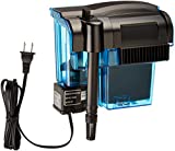 Penn-Plax Cascade 150 Power Filter  Hang-On Filter with Quad Filtration  Great for Freshwater and Saltwater Setups