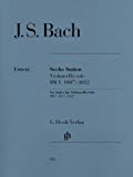 Bach: 6 Cello Suites, BWV 1007-1012 (Multilingual Edition)