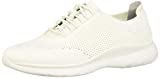 Cole Haan Women's 3.Zerogrand Stitchlite Oxford Flat, Optic White Knit, 7.5 B US