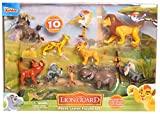 Disney Junior The Lion Guard Pride Lands Figure Pack, 10-Piece Deluxe Articulated Set, by Just Play