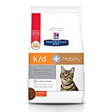 Hill's Prescription Diet k/d Kidney Care + Mobility Chicken Flavor Dry Cat Food, Veterinary Diet, 6.4lb bag