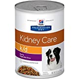 Hill's Prescription Diet k/d Kidney Care Beef & Vegetable Stew Canned Dog Food, Veterinary Diet, 12.5 oz, 12-pack wet food