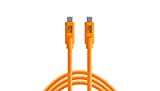 TetherPro USB-C to USB-C 15' (4.6m), High-Visibility Orange