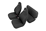 Rough Country Neoprene Seat Covers for 1997-2002 Jeep Wrangler TJ - 91000 , Black