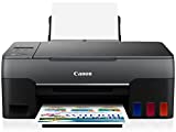 Canon G2260 All-in-One Wired Supertank (MegaTank) Printer | Copier | Scanner| USB Connectivity, Black, one Size (4466C002)